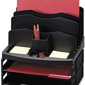 Business Source Smart Sorter Letter Tray Organizer